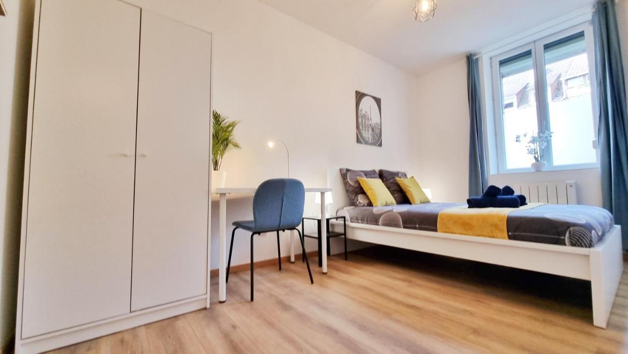 Chez Jm - Calme - Chic - Fibre - Relax Bnb Mulhouse Exteriör bild